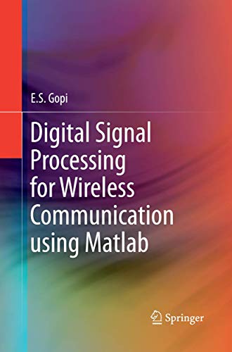 9783319371955: Digital Signal Processing for Wireless Communication using Matlab