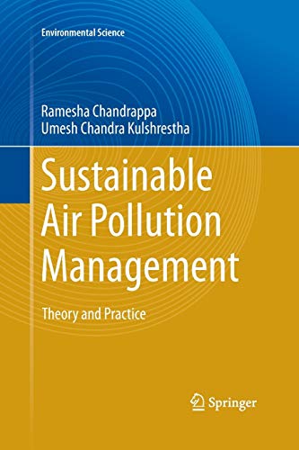 9783319372242: Sustainable Air Pollution Management: Theory and Practice