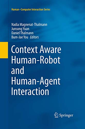 9783319373478: Context Aware Human-Robot and Human-Agent Interaction (Human–Computer Interaction Series)