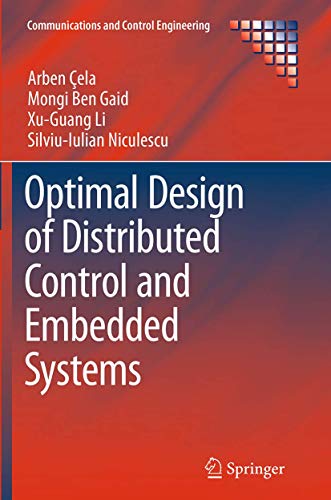 9783319376639: Optimal Design of Distributed Control and Embedded Systems (Communications and Control Engineering)