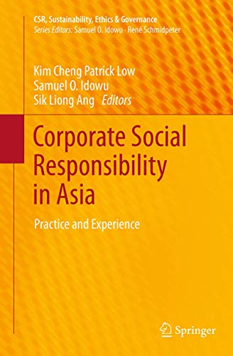 9783319376967: Corporate Social Responsibility in Asia: Practice and Experience (CSR, Sustainability, Ethics & Governance)