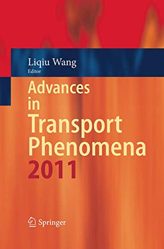 9783319378862: Advances in Transport Phenomena 2011 (Advances in Transport Phenomena, 3)