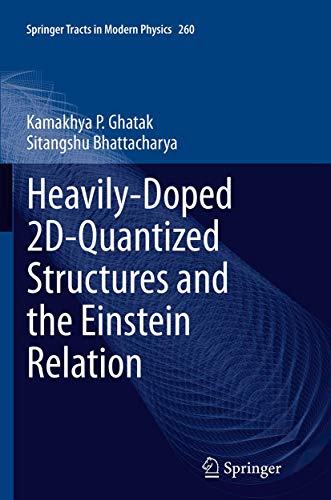 Beispielbild fr Heavily-Doped 2D-Quantized Structures and the Einstein Relation zum Verkauf von Buchpark