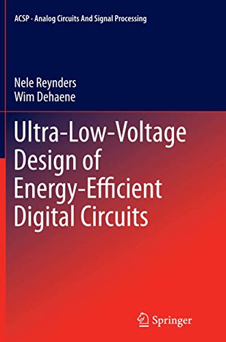 9783319386089: Ultra-Low-Voltage Design of Energy-Efficient Digital Circuits