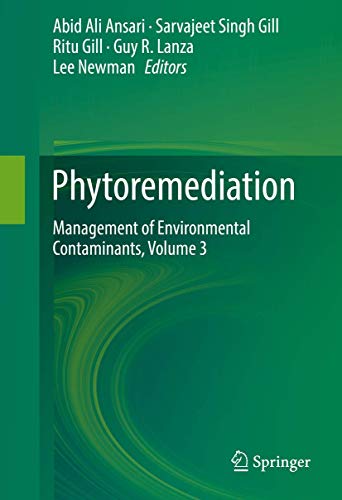 Beispielbild fr Phytoremediation. Management of Environmental Contaminants, Volume 3. zum Verkauf von Gast & Hoyer GmbH