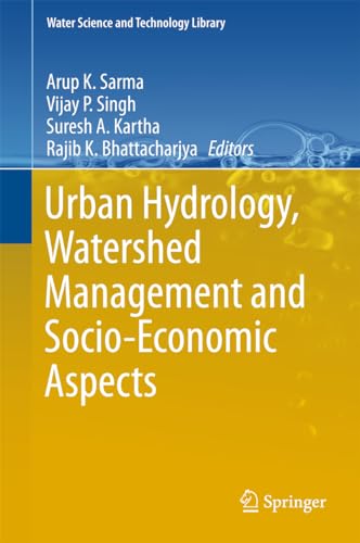 9783319401942: Urban Hydrology, Watershed Management and Socio-economic Aspects