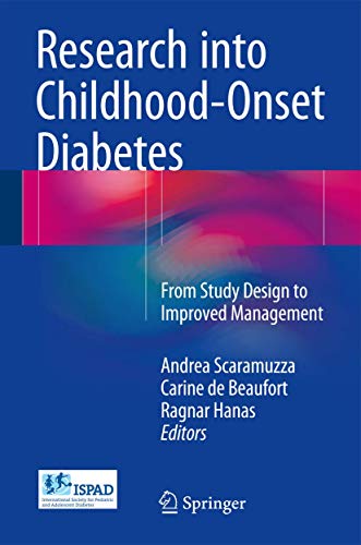 Beispielbild fr Research into Childhood-Onset Diabetes. From Study Design to Improved Management. zum Verkauf von Gast & Hoyer GmbH