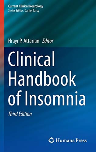 Stock image for Clinical Handbook of Insomnia. for sale by Antiquariat im Hufelandhaus GmbH  vormals Lange & Springer