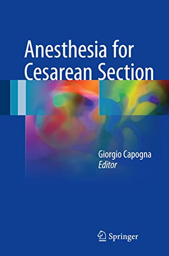 9783319420516: Anesthesia for Cesarean Section