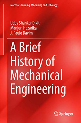 9783319429144: A Brief History of Mechanical Engineering (Materials Forming, Machining and Tribology)