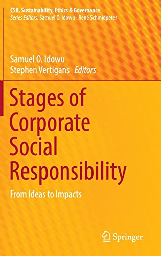 9783319435350: Stages of Corporate Social Responsibility: From Ideas to Impacts