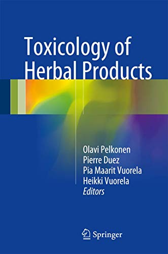 Beispielbild fr Toxicology of Herbal Products. zum Verkauf von Gast & Hoyer GmbH