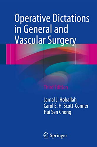 Imagen de archivo de Operative Dictations in General and Vascular Surgery: a la venta por TextbookRush