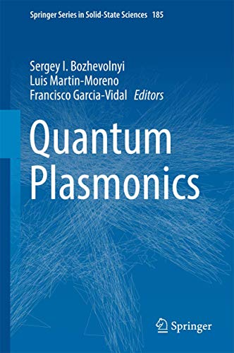 Beispielbild fr Quantum Plasmonics. zum Verkauf von Gast & Hoyer GmbH