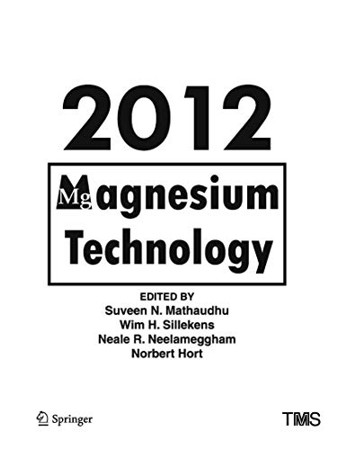 Stock image for Magnesium Technology 2012. for sale by Gast & Hoyer GmbH