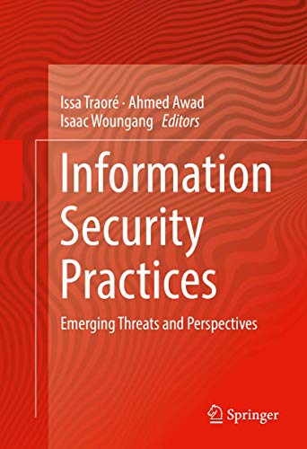 Beispielbild fr Information Security Practices Emerging Threats and Perspectives zum Verkauf von Buchpark