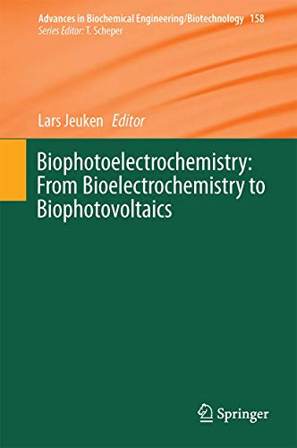 Stock image for Biophotoelectrochemistry: From Bioelectrochemistry to Biophotovoltaics. for sale by Antiquariat im Hufelandhaus GmbH  vormals Lange & Springer