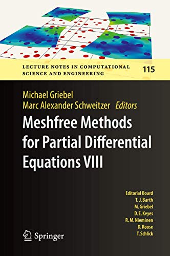 Meshfree Methods for Partial Differential Equations VIII - Griebel; Michael