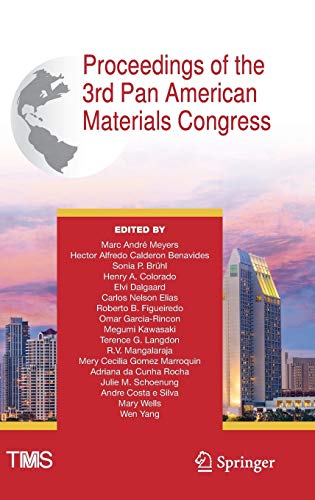 9783319521312: Proceedings of the 3rd Pan American Materials Congress (The Minerals, Metals & Materials Series)