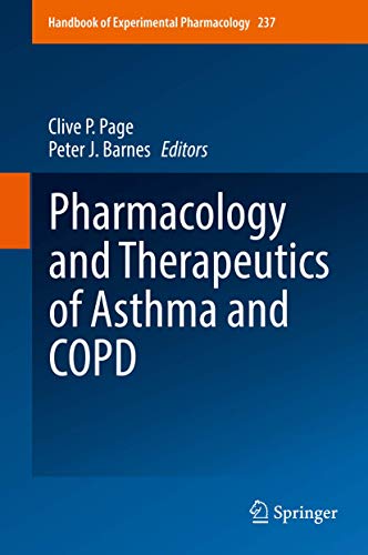Beispielbild fr Pharmacology and Therapeutics of Asthma and COPD. zum Verkauf von Gast & Hoyer GmbH
