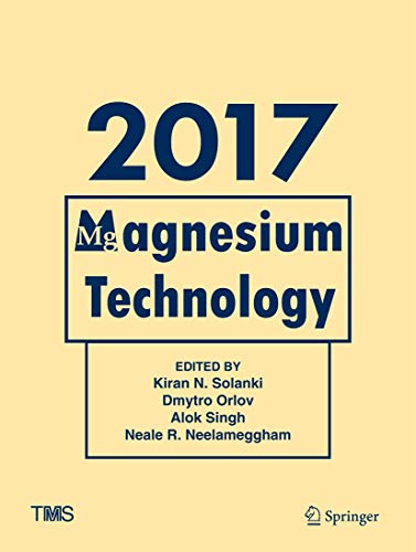 Stock image for Magnesium Technology 2017. for sale by Gast & Hoyer GmbH