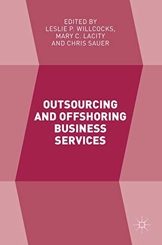 Beispielbild fr Outsourcing and Offshoring Business Services zum Verkauf von GF Books, Inc.