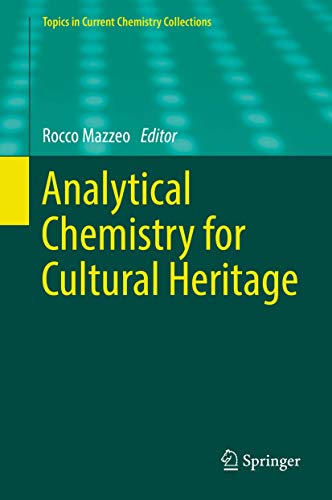 Stock image for Analytical Chemistry for Cultural Heritage (Topics in Current Chemistry Collections) for sale by GF Books, Inc.