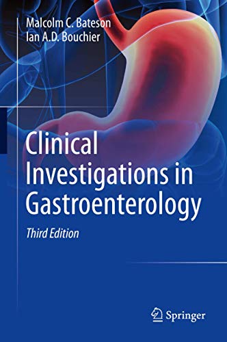 Beispielbild fr Clinical Investigations in Gastroenterology zum Verkauf von SpringBooks