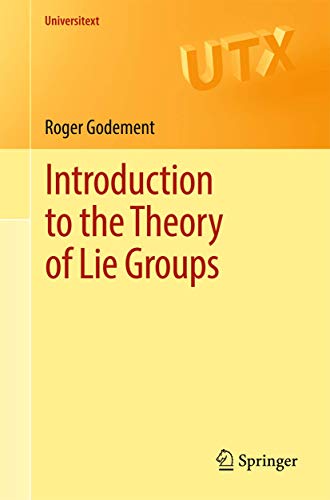 Stock image for Introduction to the Theory of Lie Groups for sale by Moe's Books