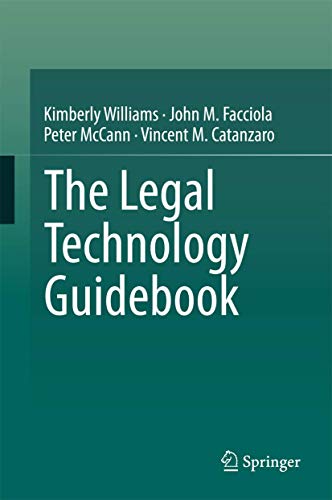Beispielbild fr The Legal Technology Guidebook zum Verkauf von SpringBooks