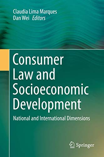 Stock image for Consumer Law and Socioeconomic Development: National and International Dimensions for sale by HPB-Red