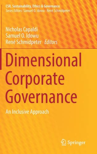 Beispielbild fr Dimensional Corporate Governance. An Inclusive Approach. zum Verkauf von Gast & Hoyer GmbH