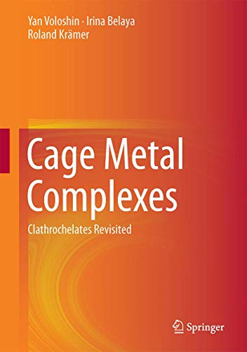 Imagen de archivo de Cage Metal Complexes: Clathrochelates Revisited a la venta por dsmbooks