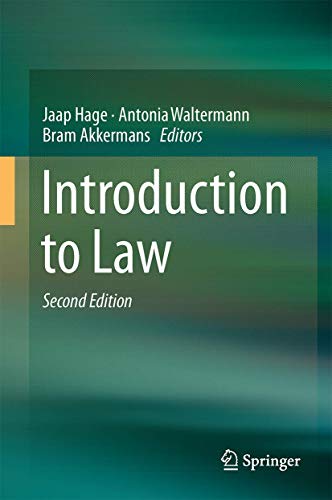 9783319572512: Introduction to Law