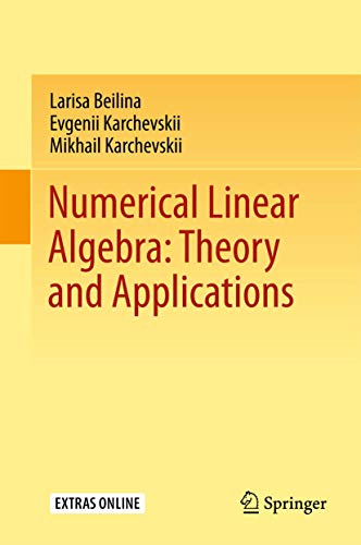 Stock image for Numerical Linear Algebra: Theory and Applications (Hardcover) for sale by Grand Eagle Retail