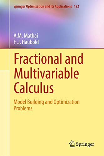 9783319599922: Fractional and Multivariable Calculus: Model Building and Optimization Problems
