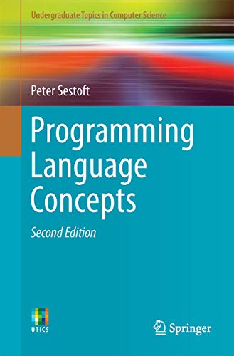 Beispielbild fr Programming Language Concepts zum Verkauf von Better World Books