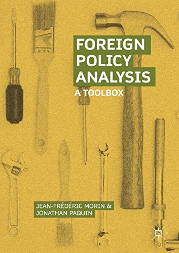 9783319610023: Foreign Policy Analysis: A Toolbox