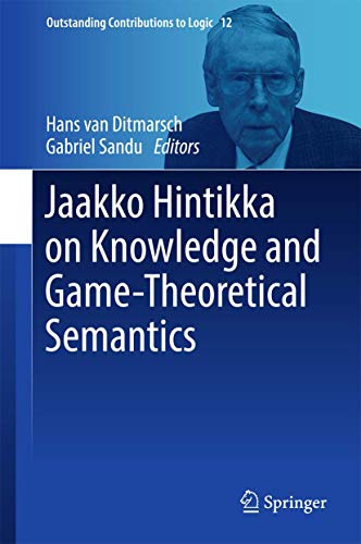 Stock image for Jaakko Hintikka on Knowledge and Game-Theoretical Semantics for sale by Revaluation Books