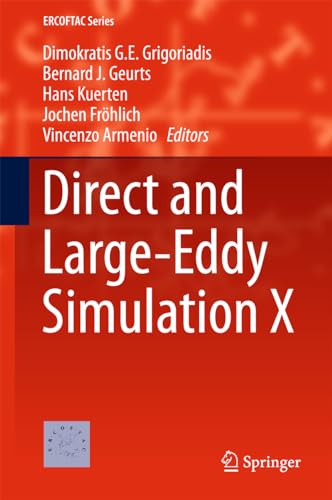 9783319632117: Direct and Large-eddy Simulation X