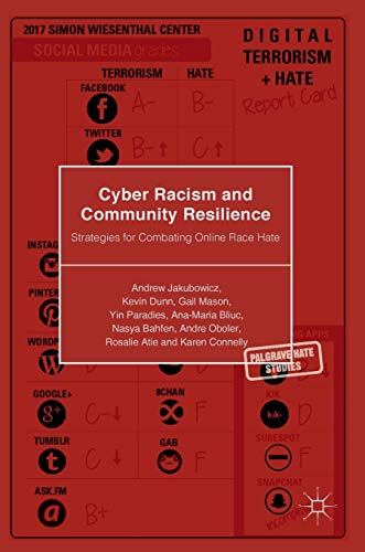 Stock image for Cyber Racism and Community Resilience : Strategies for Combating Online Race Hate for sale by Buchpark
