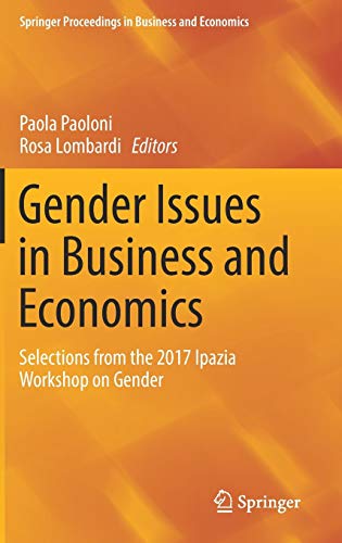 Stock image for Gender Issues in Business and Economics. Selections from the 2017 Ipazia Workshop on Gender. for sale by Gast & Hoyer GmbH