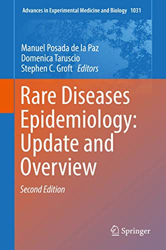 Stock image for RARE DISEASES EPIDEMIOLOGY: UPDATE AND OVERVIEW (2933848002 /21.12.2017) for sale by Basi6 International