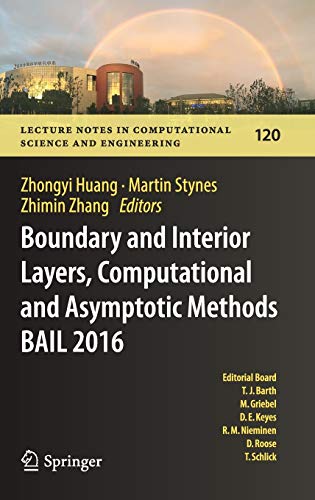 Imagen de archivo de Boundary and Interior Layers, Computational and Asymptotic Methods BAIL 2016. a la venta por Gast & Hoyer GmbH