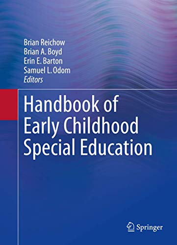 Stock image for Handbook of Early Childhood Special Education for sale by Textbooks_Source