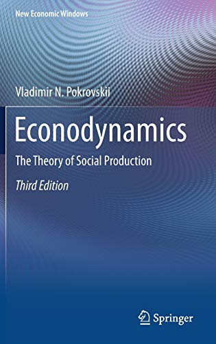 Beispielbild fr Econodynamics: Theory of Social Production zum Verkauf von Kuba Libri