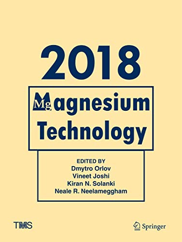 Stock image for Magnesium Technology 2018. for sale by Gast & Hoyer GmbH