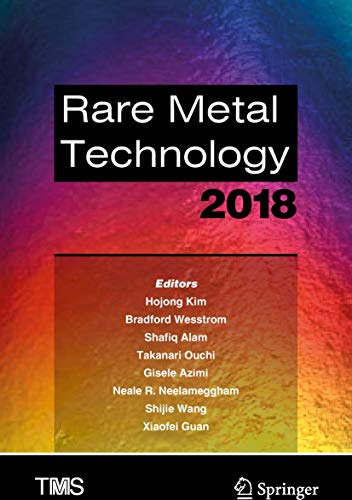 9783319723495: Rare Metal Technology 2018