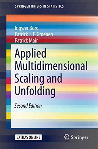 Stock image for Applied Multidimensional Scaling and Unfolding (SpringerBriefs in Statistics) for sale by Chiron Media