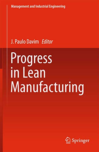 9783319736471: Progress in Lean Manufacturing (Management and Industrial Engineering)
